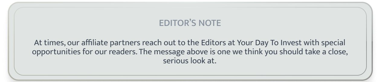 Editors Note